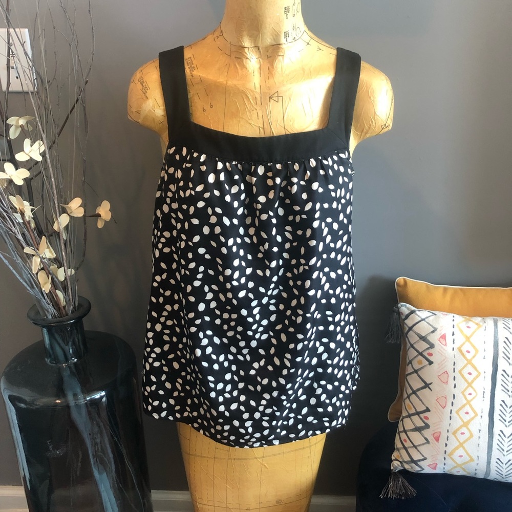 Ann Taylor Loft Polkadot Tank Top - Size M